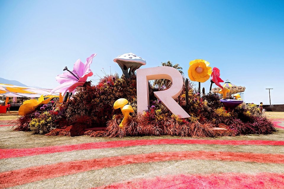 Revolve Festival Entrance Photo Moment